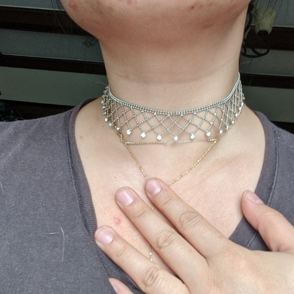 Silver necklace - Picture 4 of 4